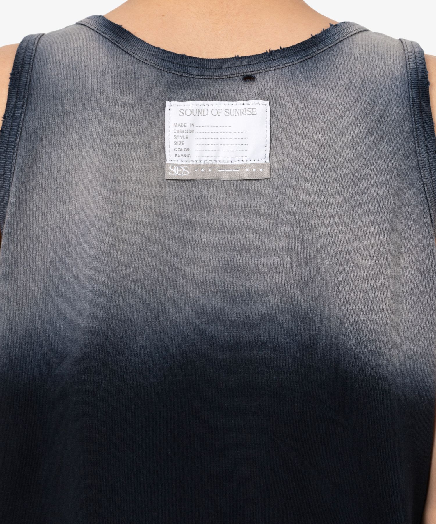 S.O.S Sun Faded Like Tank-top