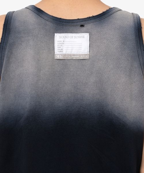 S.O.S Sun Faded Like Tank-top