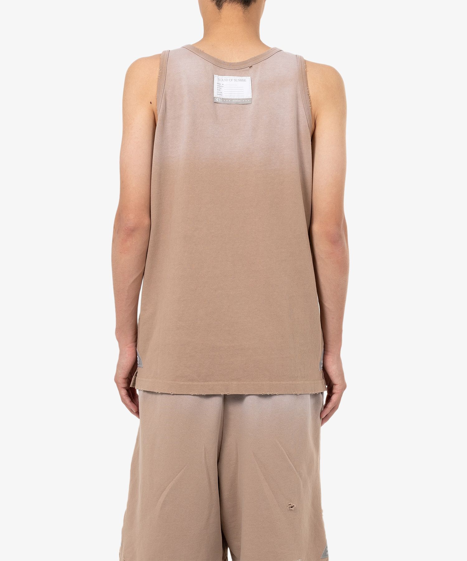 S.O.S Sun Faded Like Tank-top