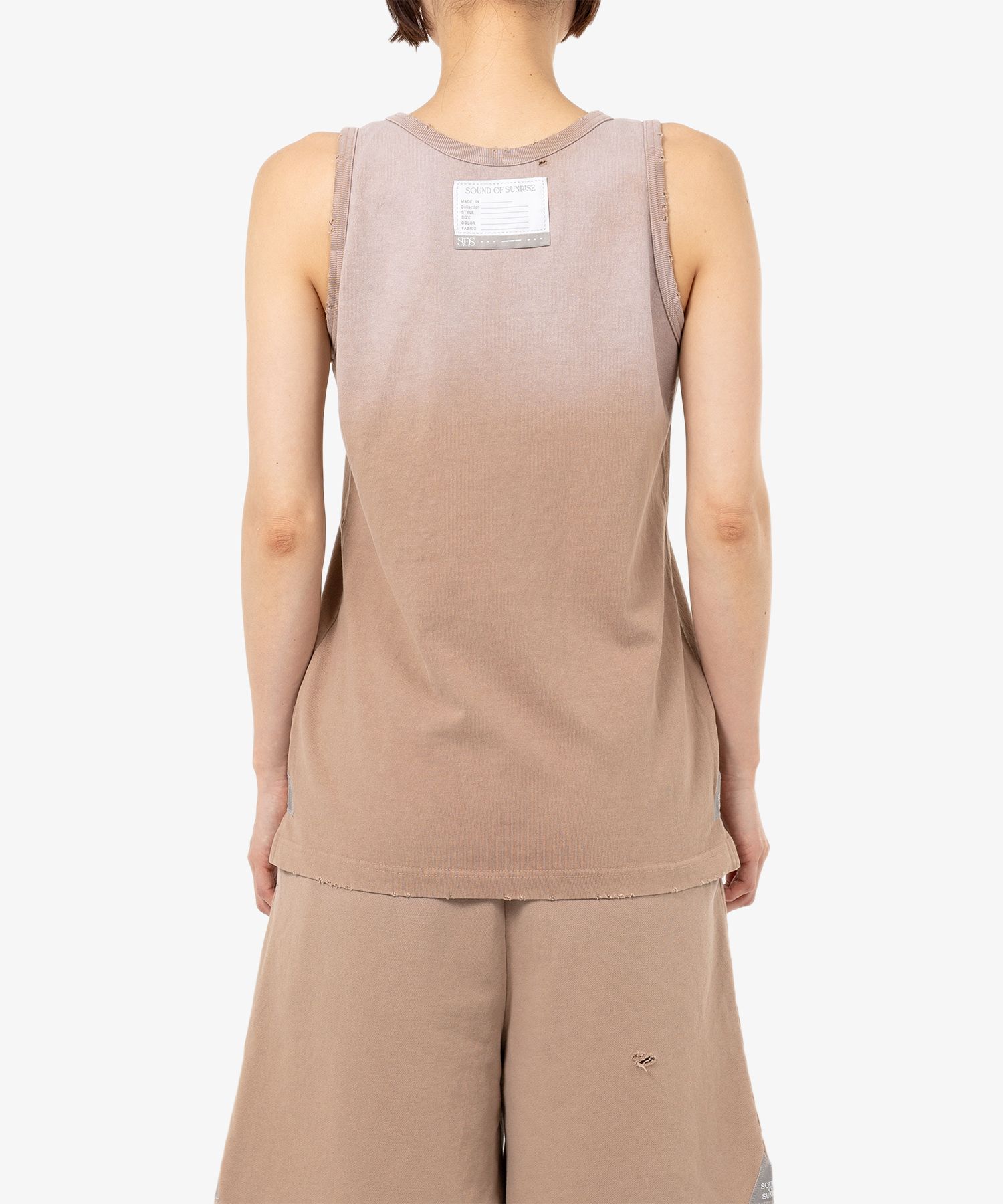 S.O.S Sun Faded Like Tank-top