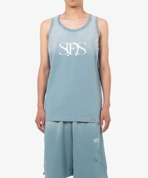 S.O.S Sun Faded Like Tank-top