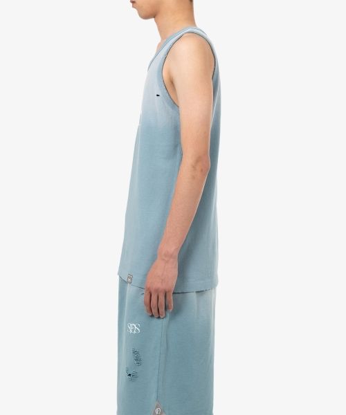 S.O.S Sun Faded Like Tank-top