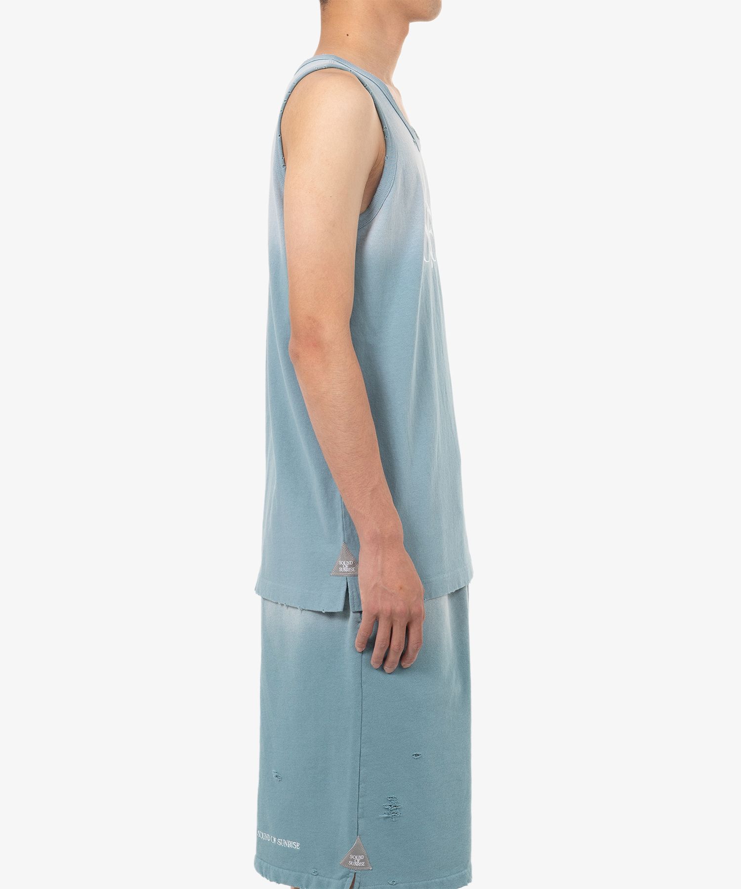 S.O.S Sun Faded Like Tank-top