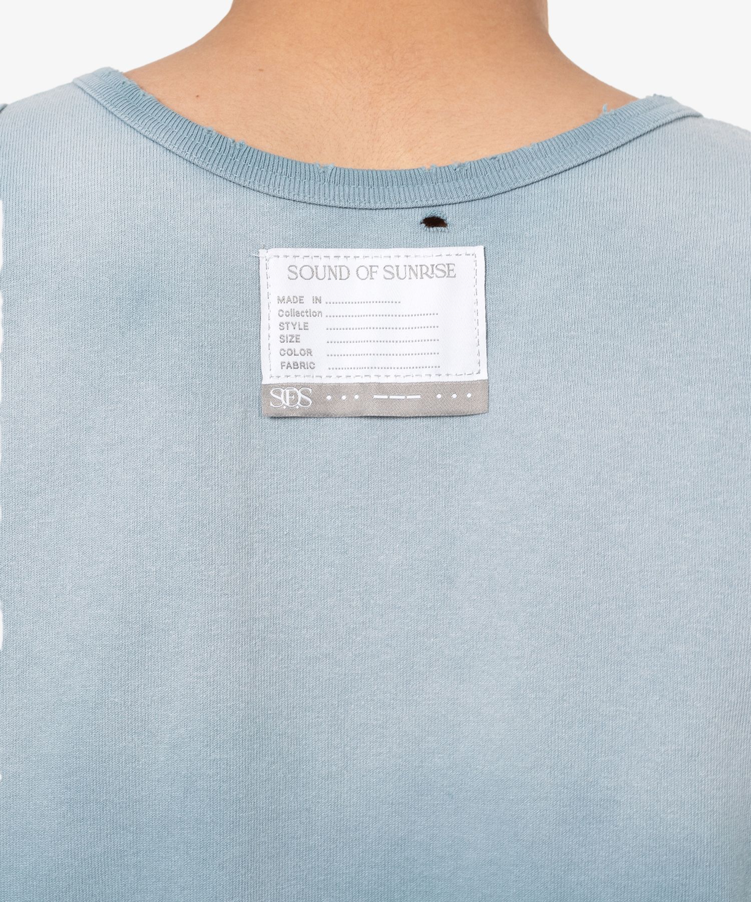 S.O.S Sun Faded Like Tank-top