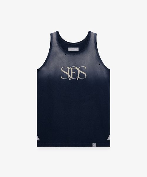 S.O.S Sun Faded Like Tank-top