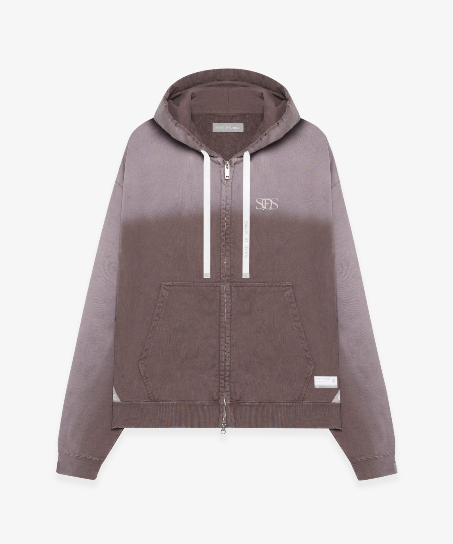 S.O.S Sun Faded Like Zip-up Hoodie