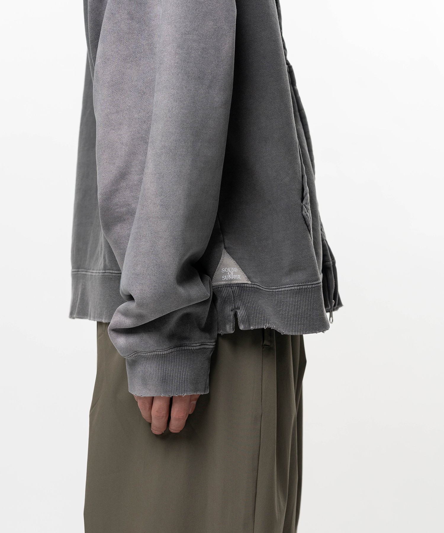 S.O.S Sun Faded Like Zip-up Hoodie