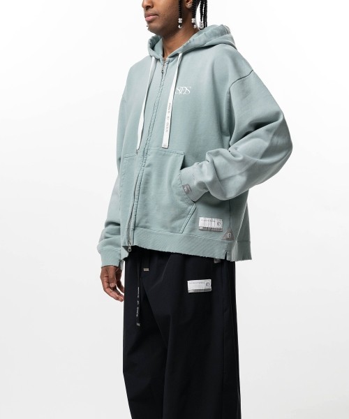 S.O.S Sun Faded Like Zip-up Hoodie