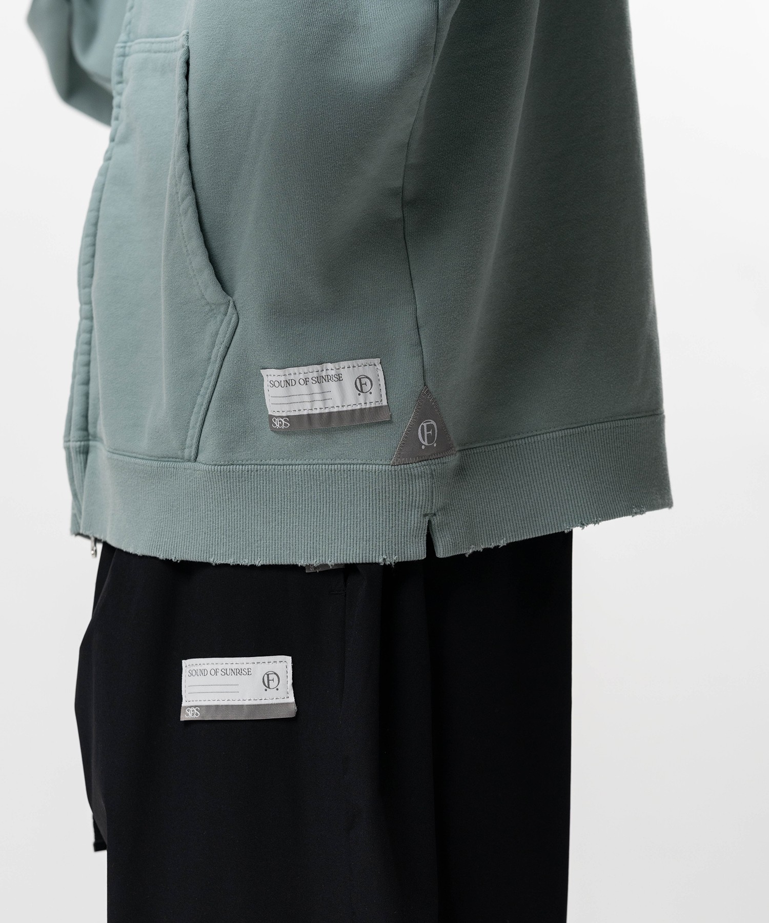 S.O.S Sun Faded Like Zip-up Hoodie