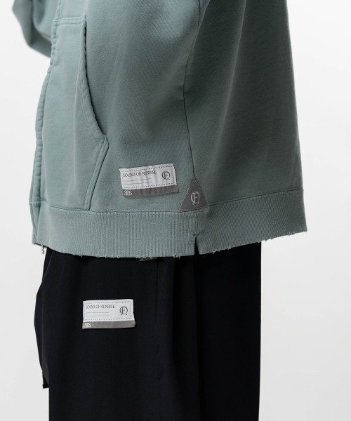 S.O.S Sun Faded Like Zip-up Hoodie