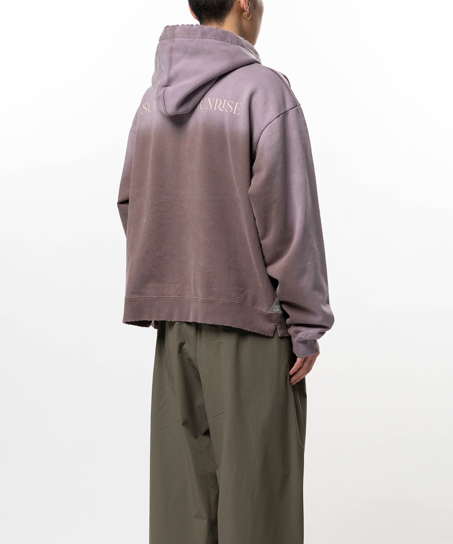 S.O.S Sun Faded Like Zip-up Hoodie