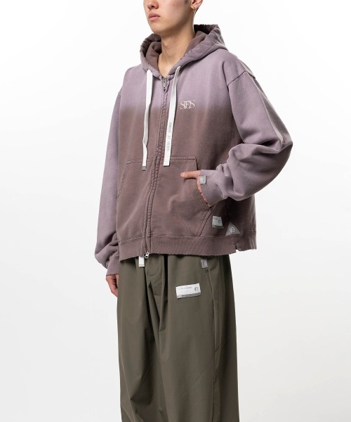 S.O.S Sun Faded Like Zip-up Hoodie