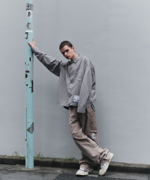 ミハラヤスヒロ　アラン編みダウンベスト MAISON MIHARA YASUHIRO ベスト ジレ Hollowed-out Down Vest