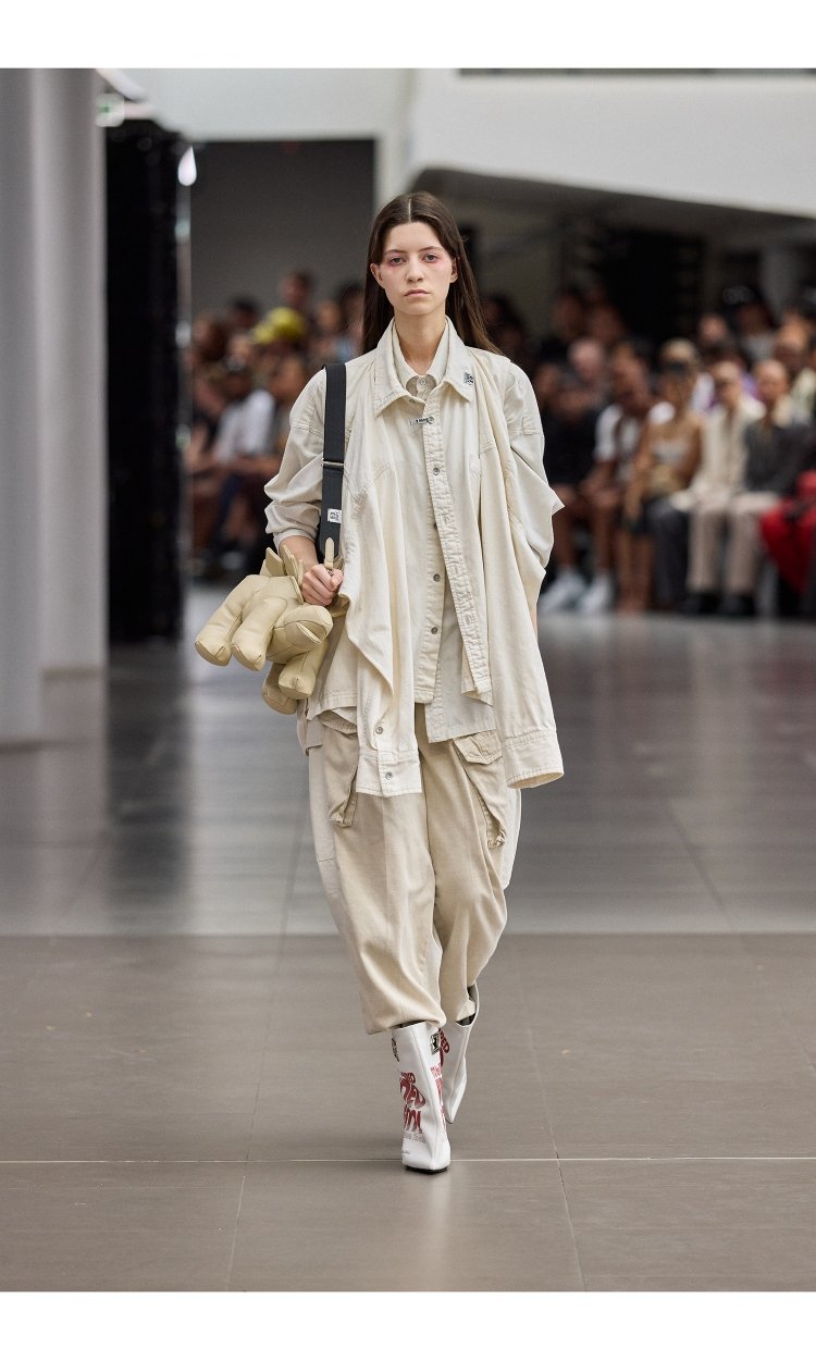 海外希少 【ミハラヤスヒロ】サンフェードハーフジッププル Maison MIHARA YASUHIRO ONLINE STORE（ミハラヤスヒロ
