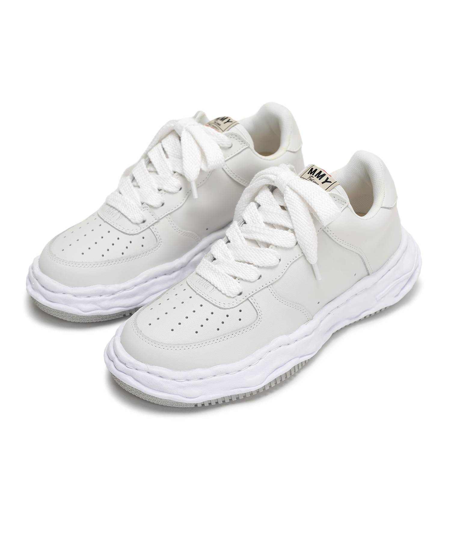 "WAYNE" OG Sole Leather Low-top Sneaker