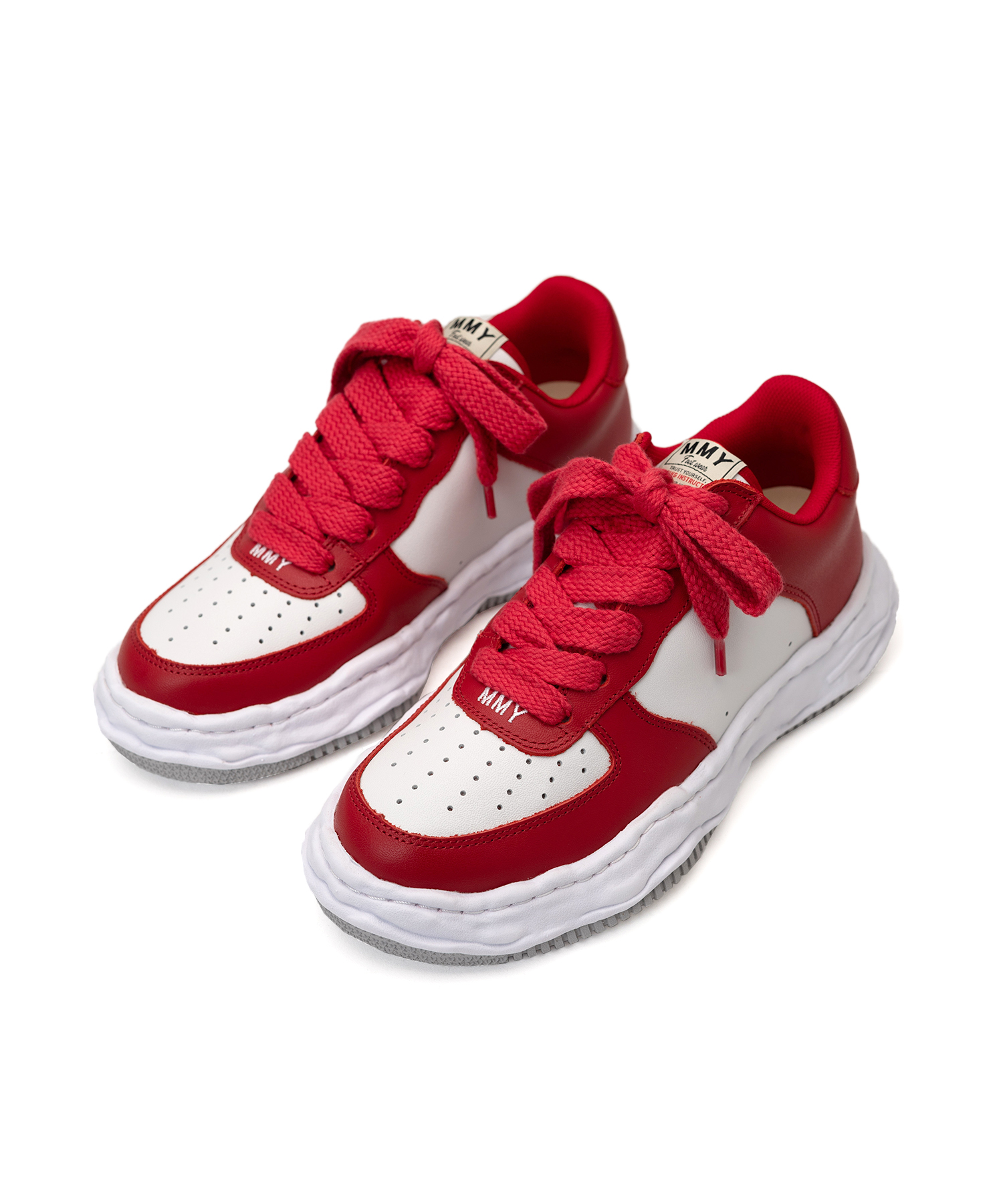 "WAYNE" OG Sole Leather Low-top Sneaker