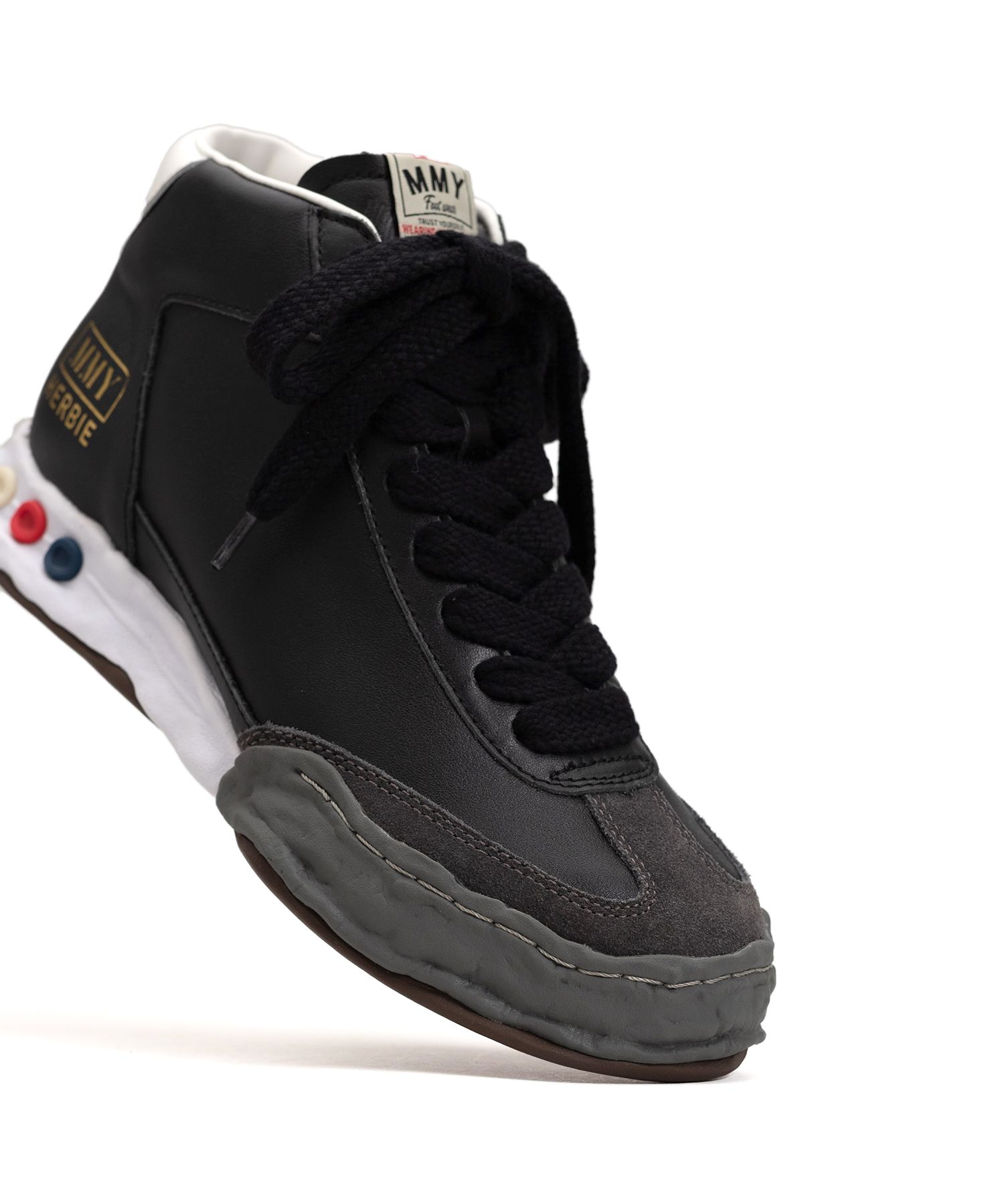 "HERBIE" OG Sole Leather High-top Sneaker