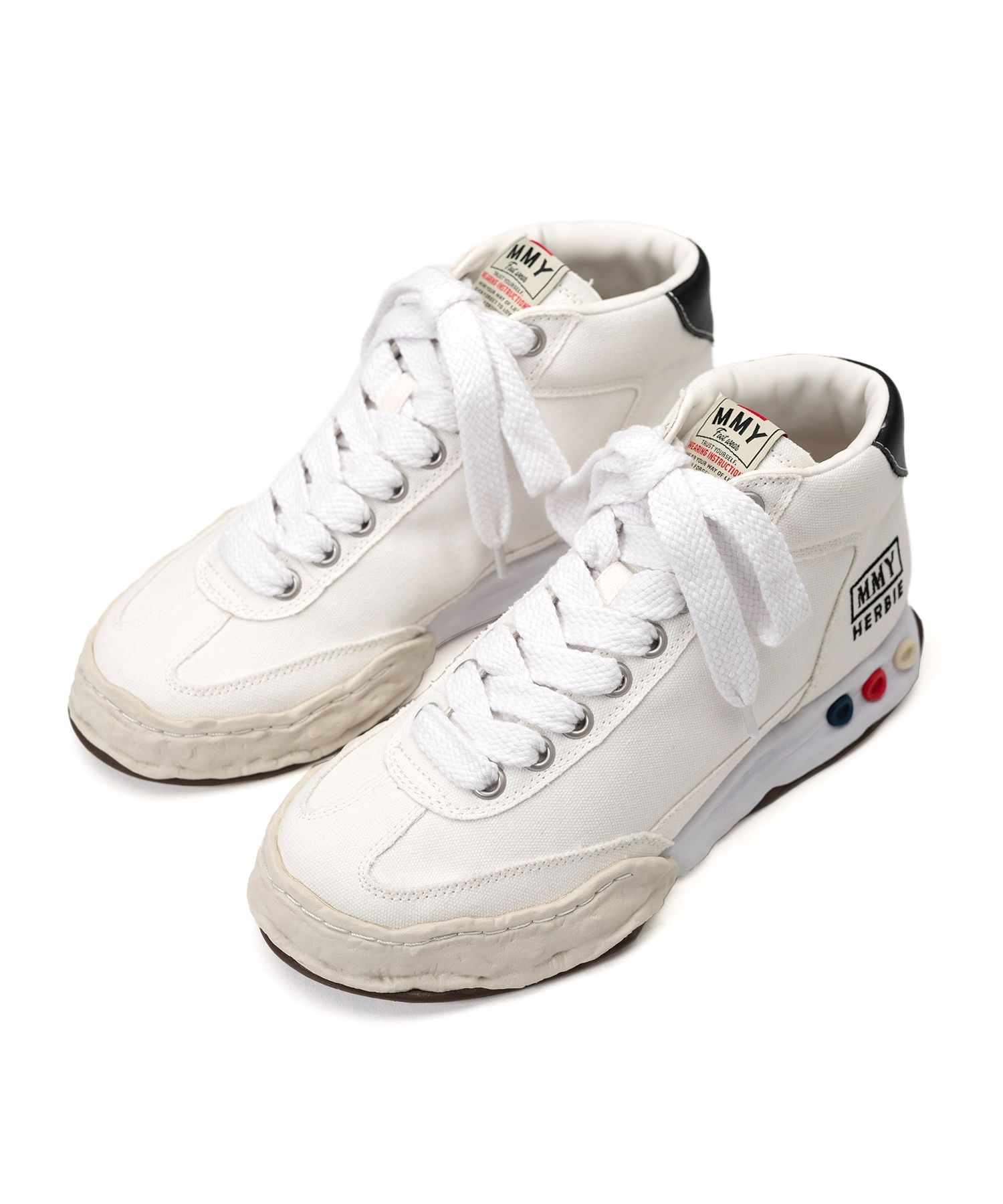 "HERBIE" OG Sole Canvas High-top Sneaker