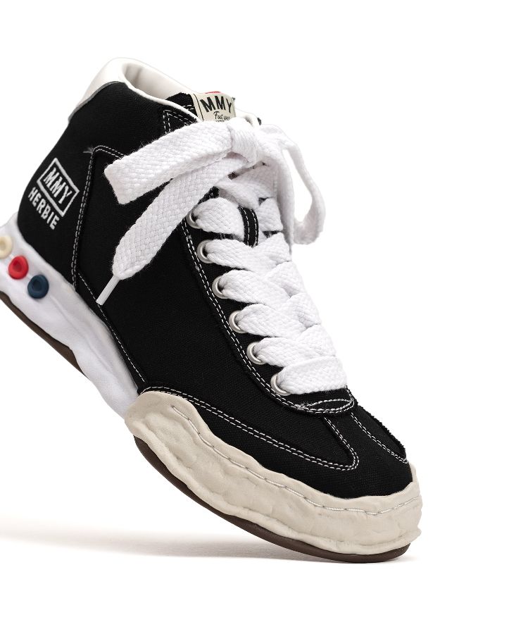 "HERBIE" OG Sole Canvas High-top Sneaker