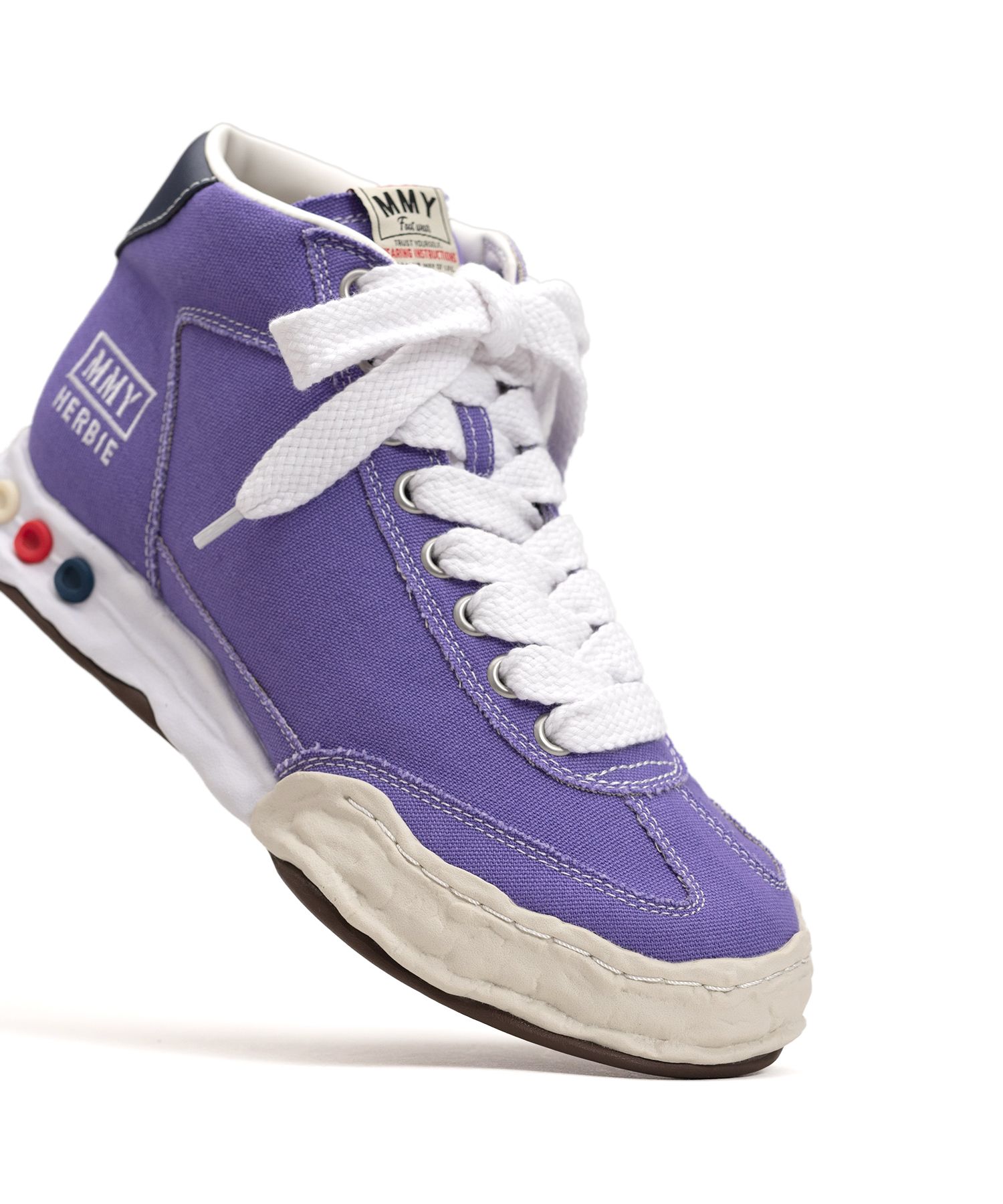 "HERBIE" OG Sole Canvas High-top Sneaker