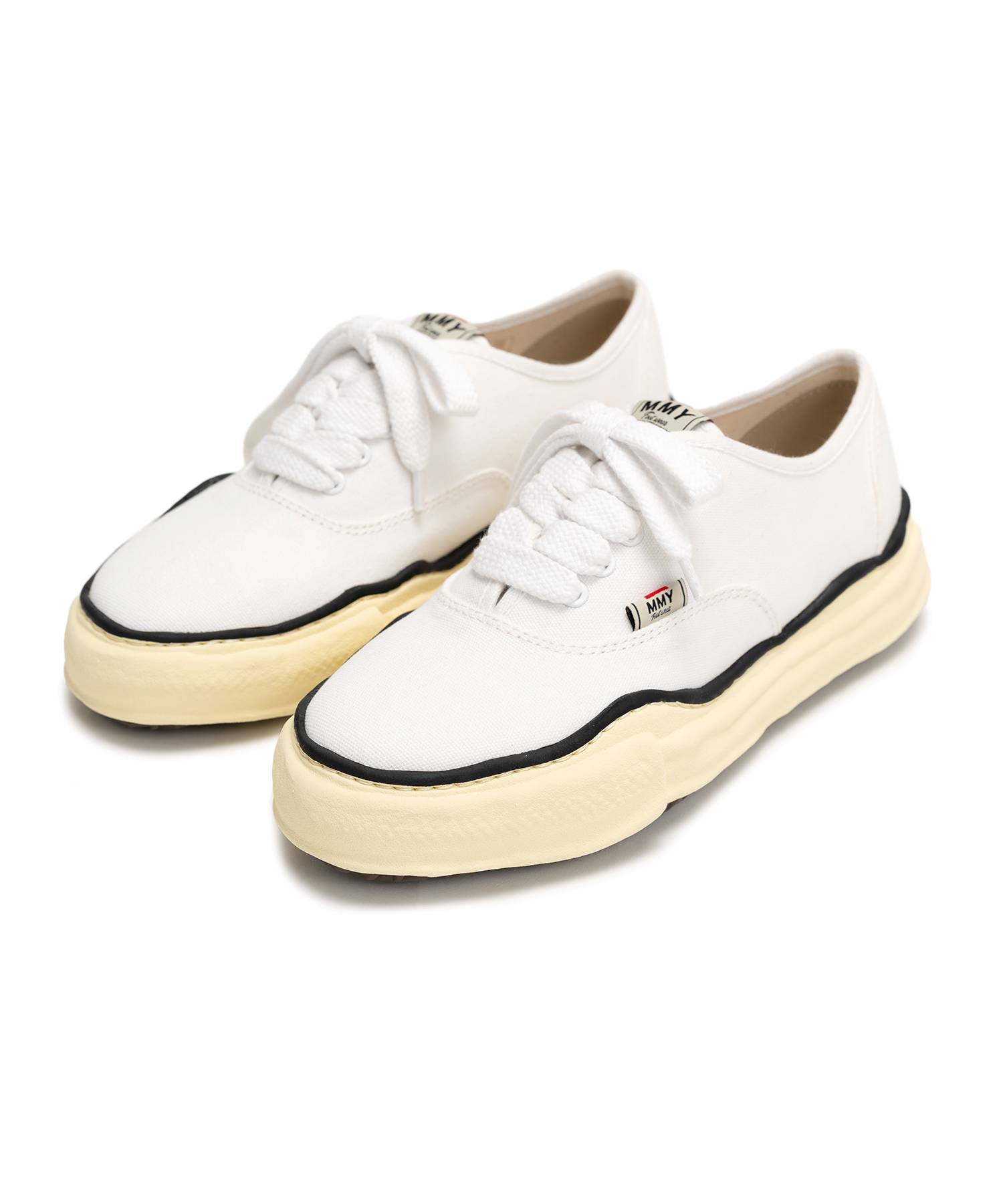 "BAKER" Vintage-Like OG Sole Canvas Low-top Sneaker