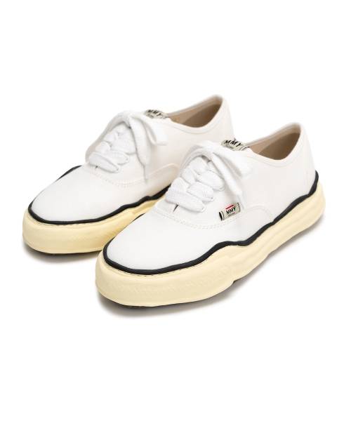 "BAKER" Vintage-Like OG Sole Canvas Low-top Sneaker