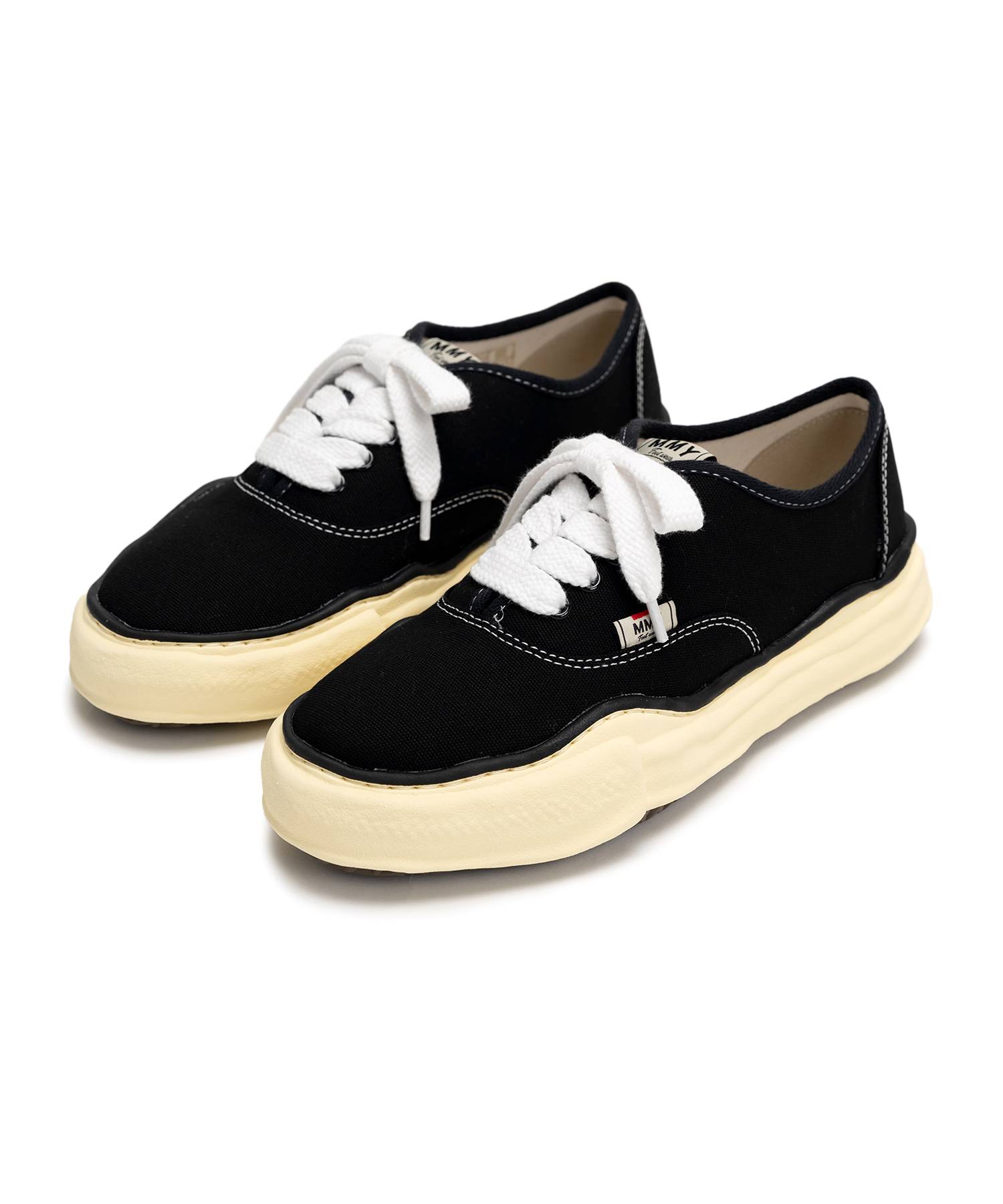 "BAKER" Vintage-Like OG Sole Canvas Low-top Sneaker