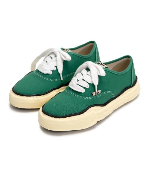 "BAKER" Vintage-Like OG Sole Canvas Low-top Sneaker