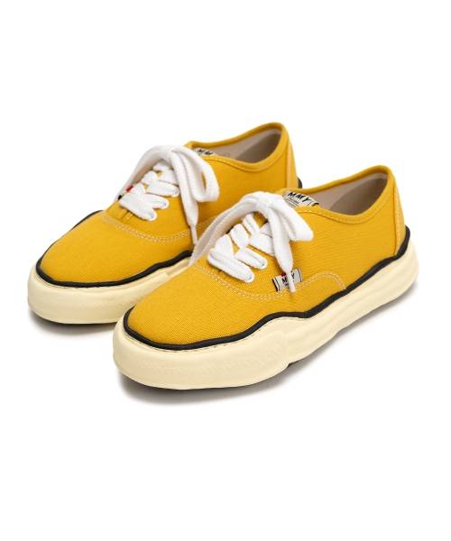 "BAKER" Vintage-Like OG Sole Canvas Low-top Sneaker