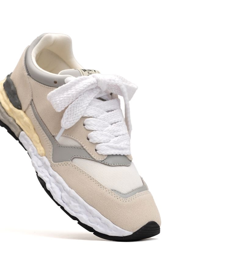 "GEORGE" OG Sole Mix Material Low-top Sneaker