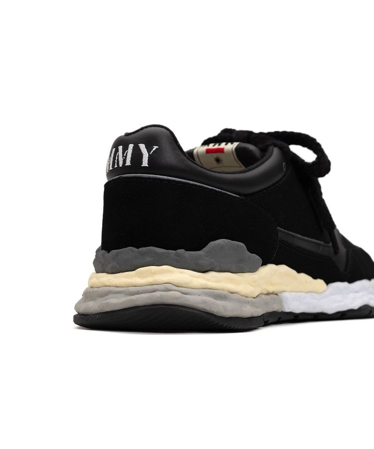 "GEORGE" OG Sole Mix Material Low-top Sneaker