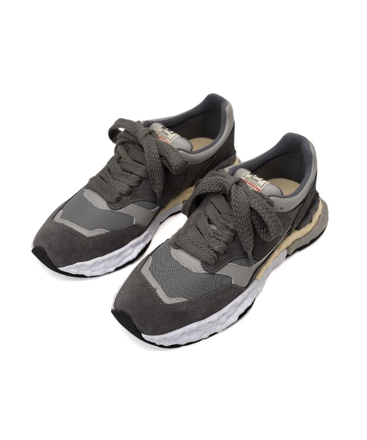 "GEORGE" OG Sole Mix Material Low-top Sneaker