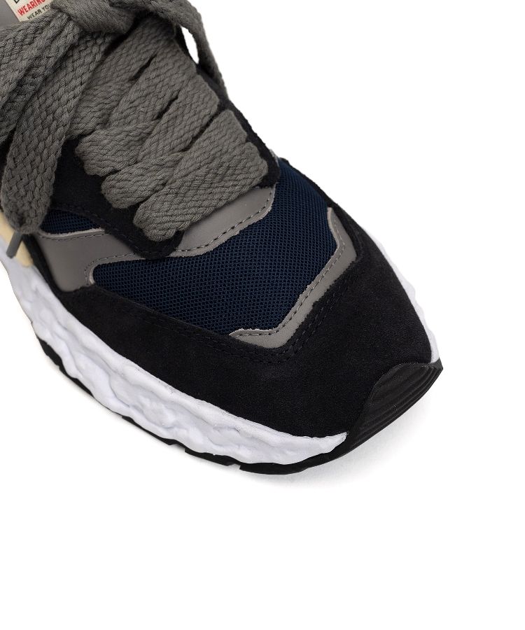 "GEORGE" OG Sole Mix Material Low-top Sneaker