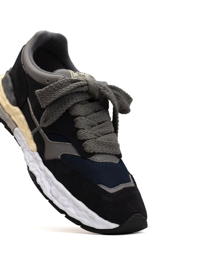 "GEORGE" OG Sole Mix Material Low-top Sneaker