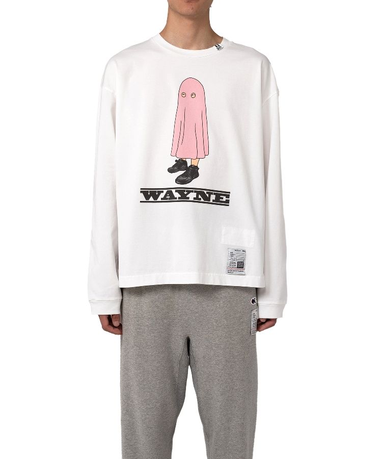 WAYNE Printed Long Sleeve Tee