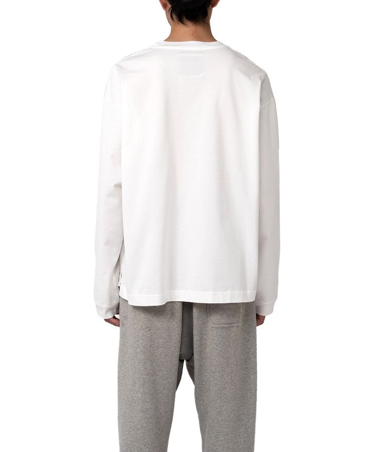 MMYmaison mihara yasuhiro長袖カットソー 48 ホワイト Maison MIHARA YASUHIRO ONLINE STORE（ミハラヤスヒロ