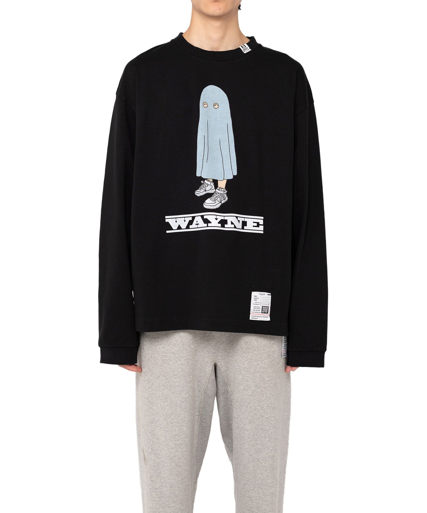 WAYNE Printed Long Sleeve Tee