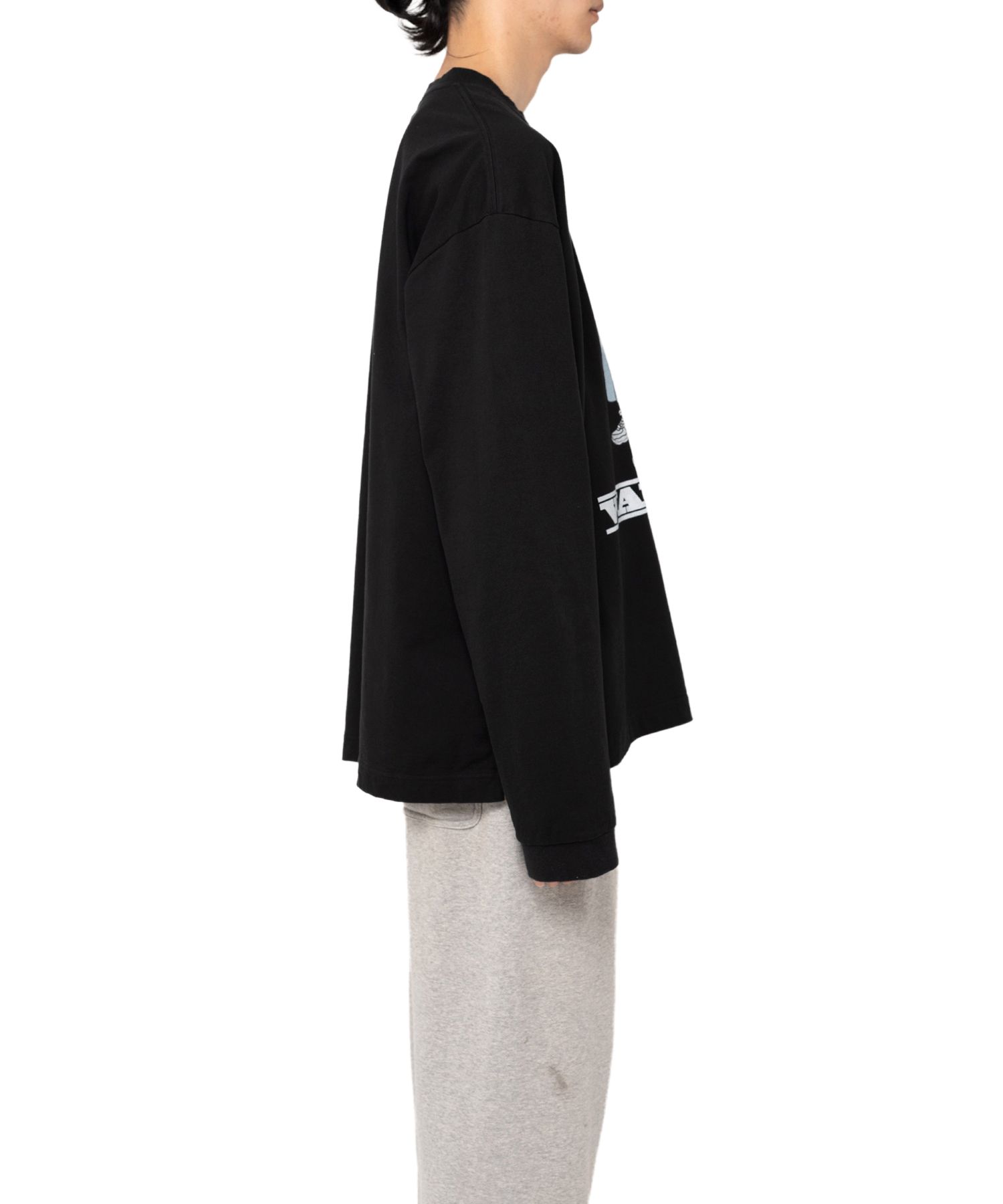 WAYNE Printed Long Sleeve Tee