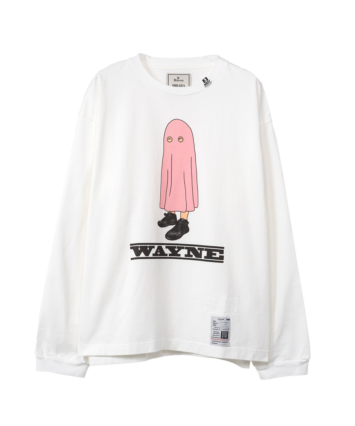 WAYNE Printed Long Sleeve Tee