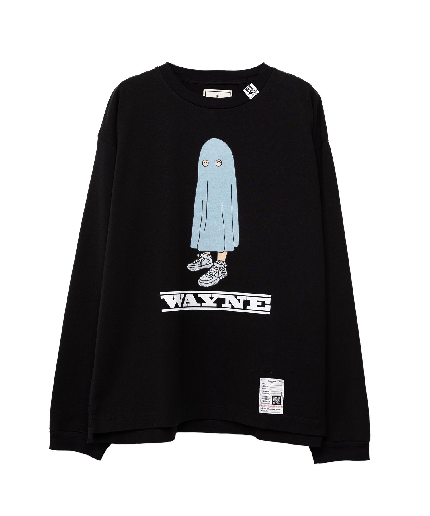 WAYNE Printed Long Sleeve Tee