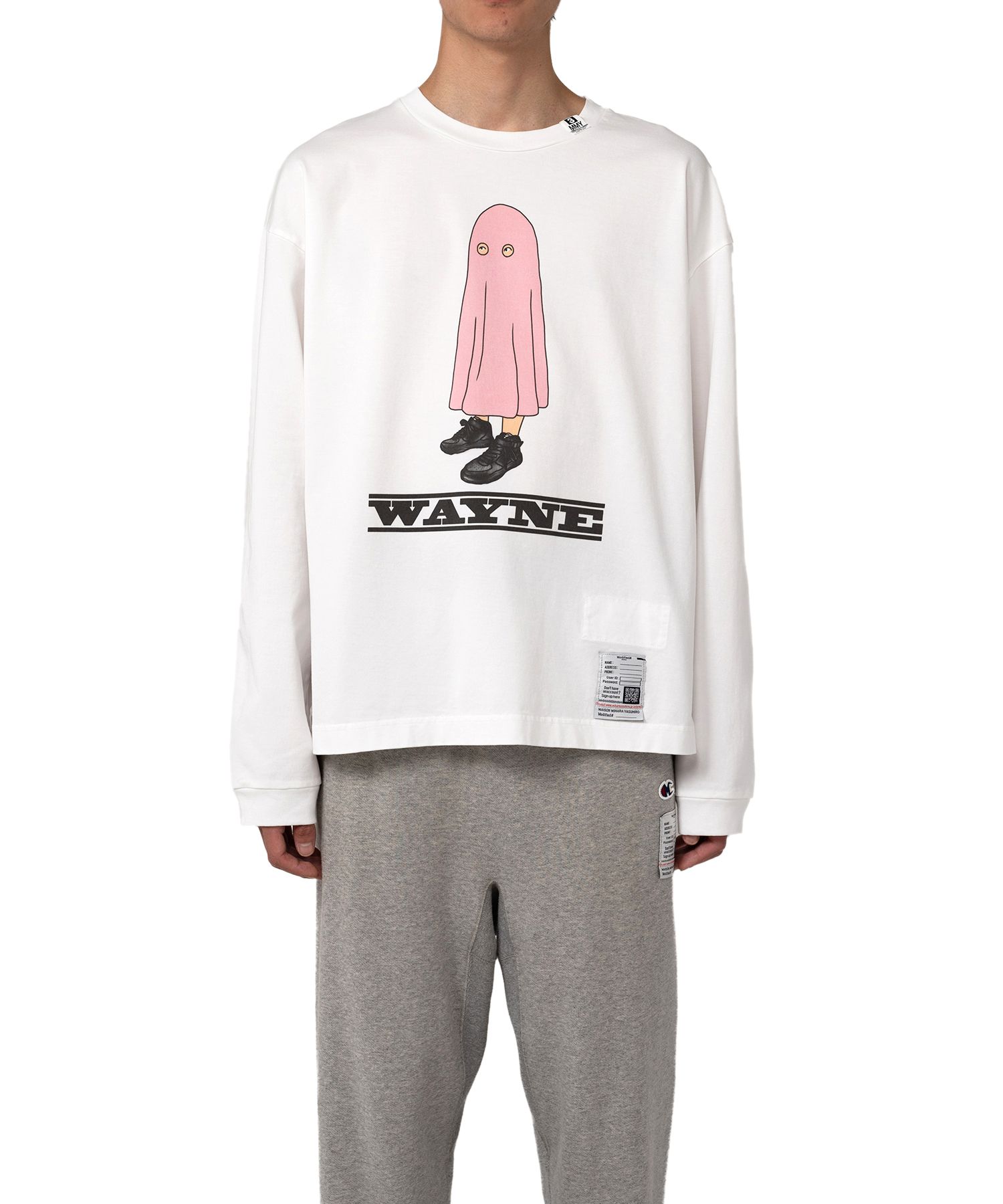 WAYNE Printed Long Sleeve Tee