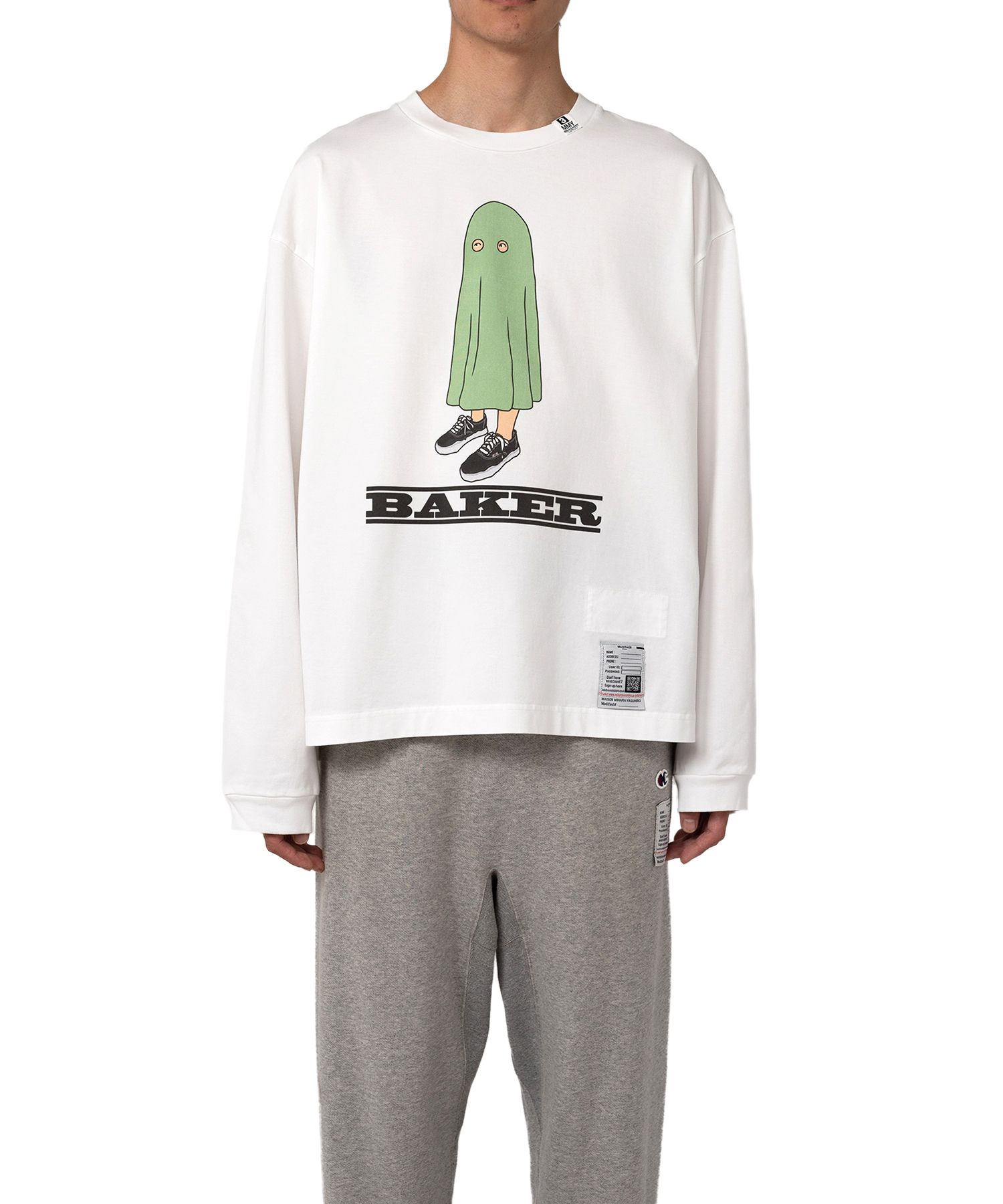 BAKER Printed Long Sleeve Tee