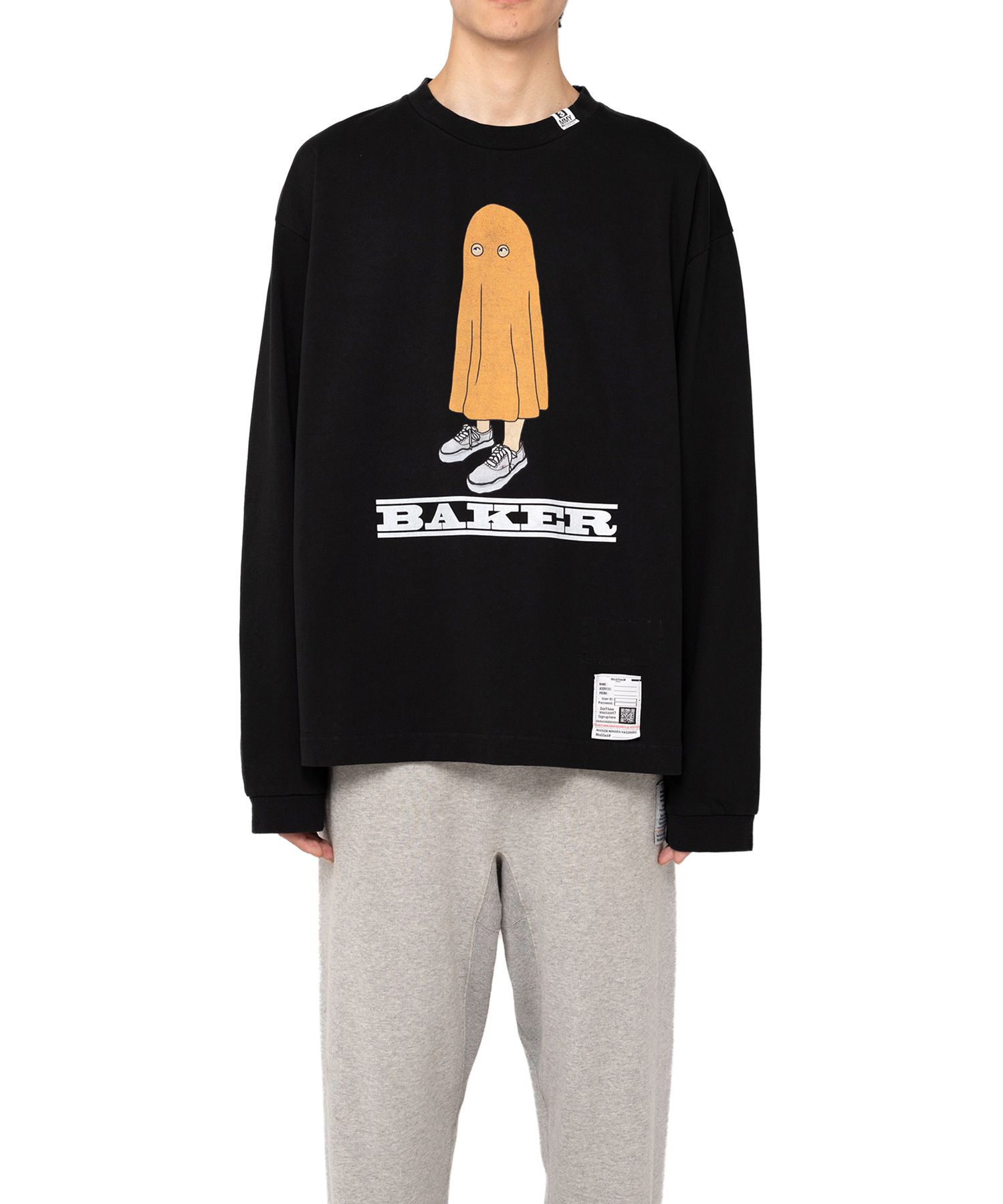 BAKER Printed Long Sleeve Tee