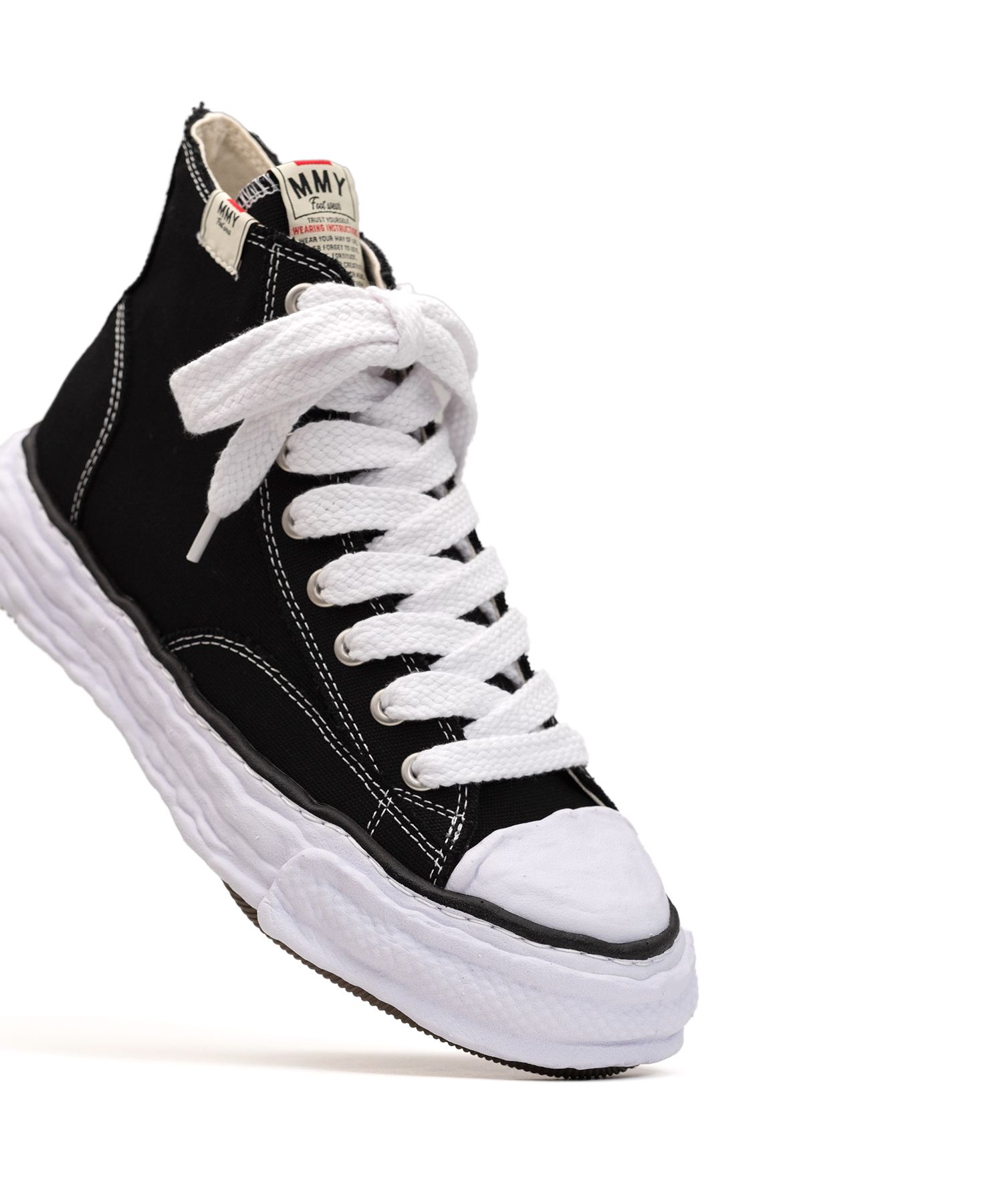 "PETERSON23" OG Sole Canvas High-top Sneaker