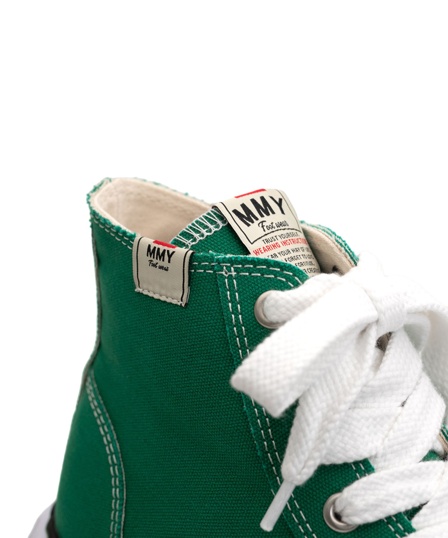 "PETERSON23" OG Sole Canvas High-top Sneaker