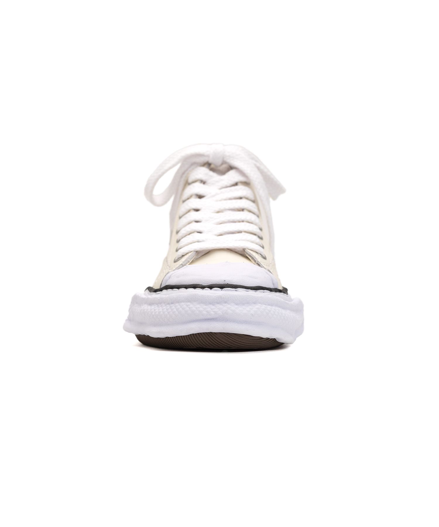 "PETERSON23" OG Sole Leather High-top Sneaker