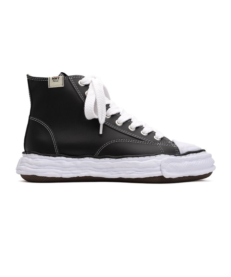 "PETERSON23" OG Sole Leather High-top Sneaker