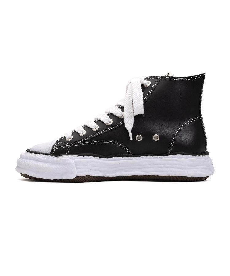 "PETERSON23" OG Sole Leather High-top Sneaker