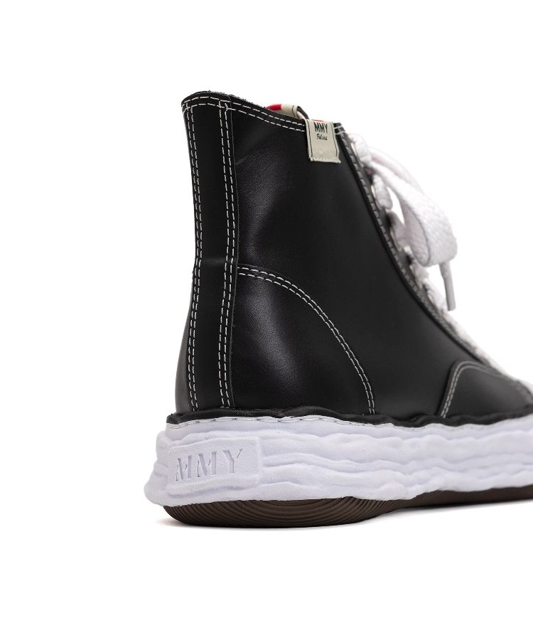 "PETERSON23" OG Sole Leather High-top Sneaker