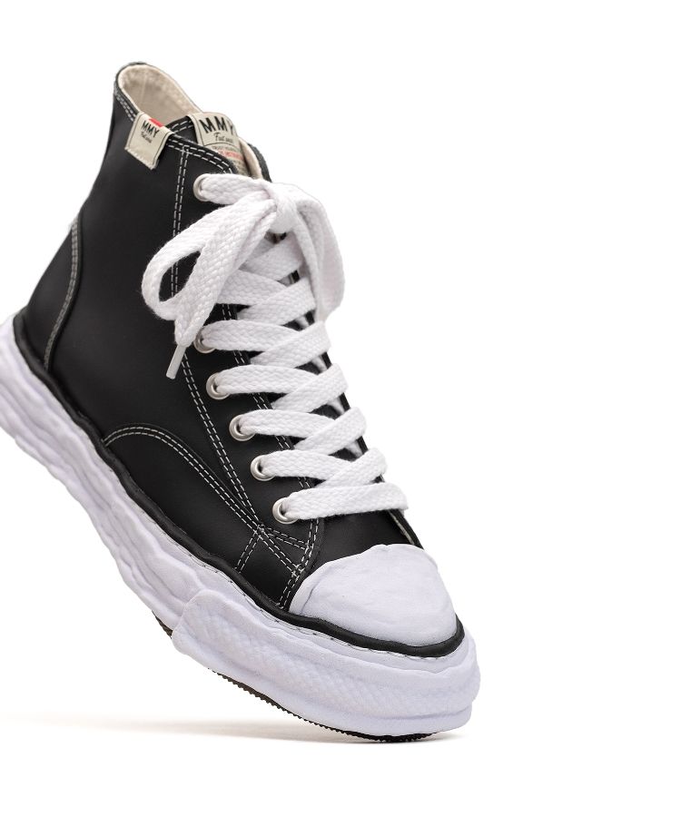 "PETERSON23" OG Sole Leather High-top Sneaker